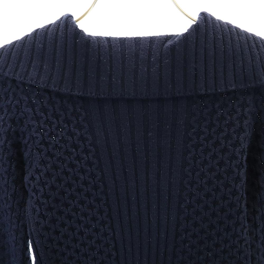 GUCCI made in Italy Long sleeve sweater 5 Navy knit Kid's Used