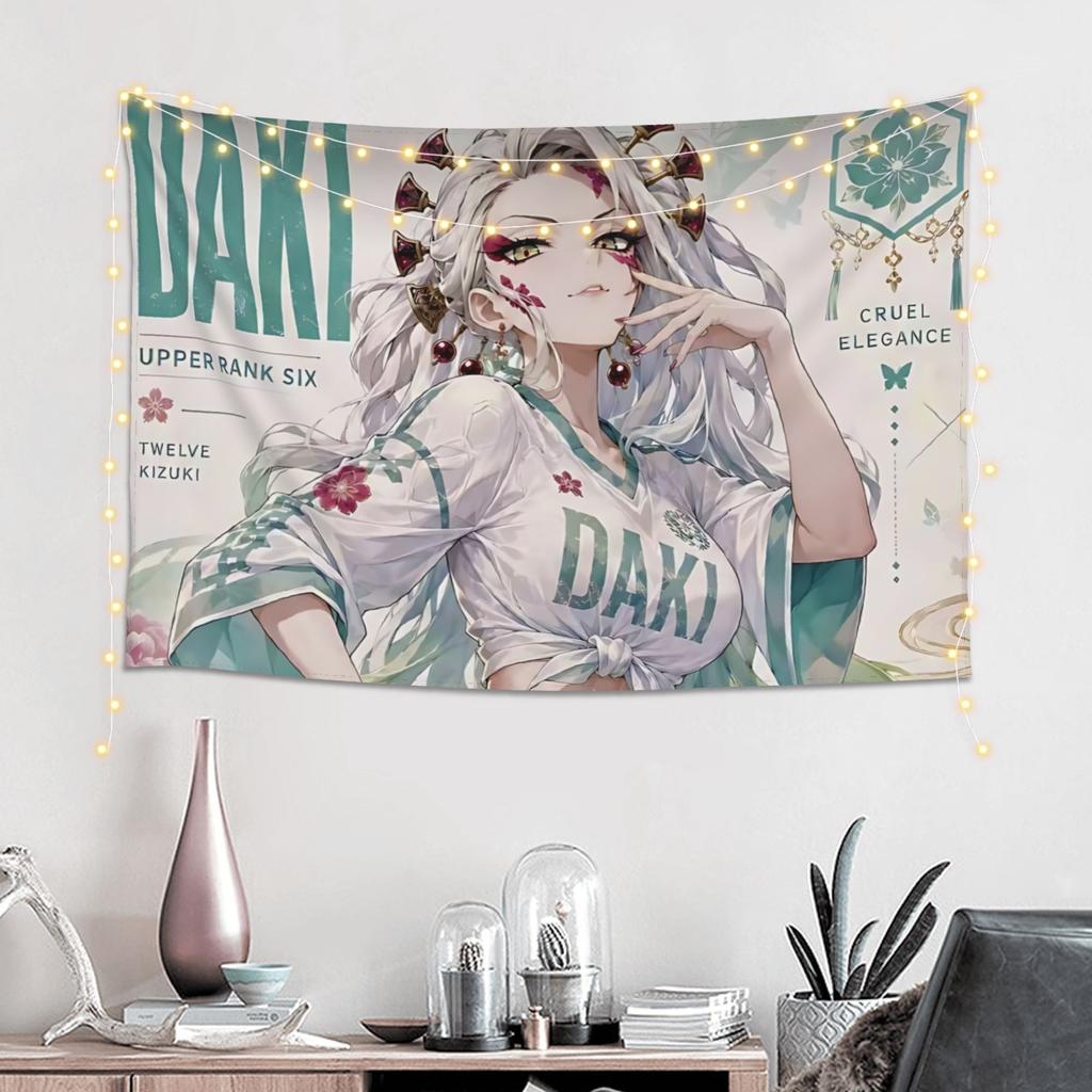 Demon Slayer Cutecore Tapestry Wall Hanging Blanket Tapestry Home Decor Items Wall Decorations