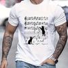 Sommer Bestseller Musik-Thema Katzenaufkleber PVC Wärmeübertragung Druck Schwarze Katze Silhouette und Musiksymbole
