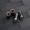 ABP3  4pcs Car Style Wheel Tire Carbon Fiber Metal Valve Cover Tire Dust Cover For Nissan Nismo X-Trail Qashqai Micra Patrol Maxima