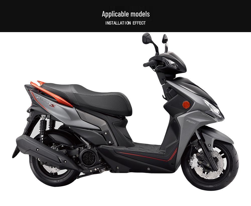 Kymco Thunder S RACING Exhaust Mod: Direct-Fit Tail Section for 17-21 Scooters