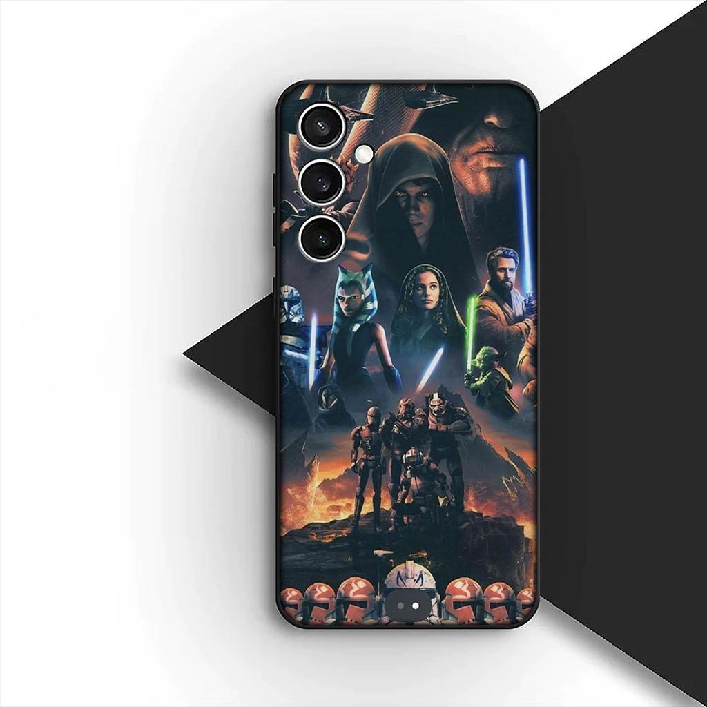 Cover for Samsung Galaxy S20 S22 S21 FE Ultra Plus A07 A17 A15 A16 A25 A57 A37 Phone Case Stars Yodas Darths Wars j-Jedis Vader