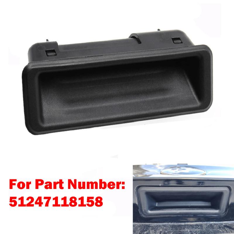 Car Rear Boot Trunk Cover Opening Switch Handle 51247118158 For BMW 1 3 5 X1 X5 X6 E Series E60 E61 E90 E91 E92 E93