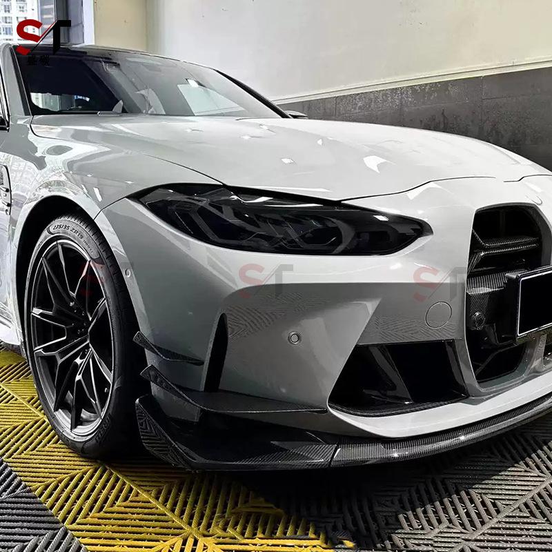 2021+ BMW M3 M4 VS Style G80 G82 Front Bumper Air Deflectors & Decorative Accessories
