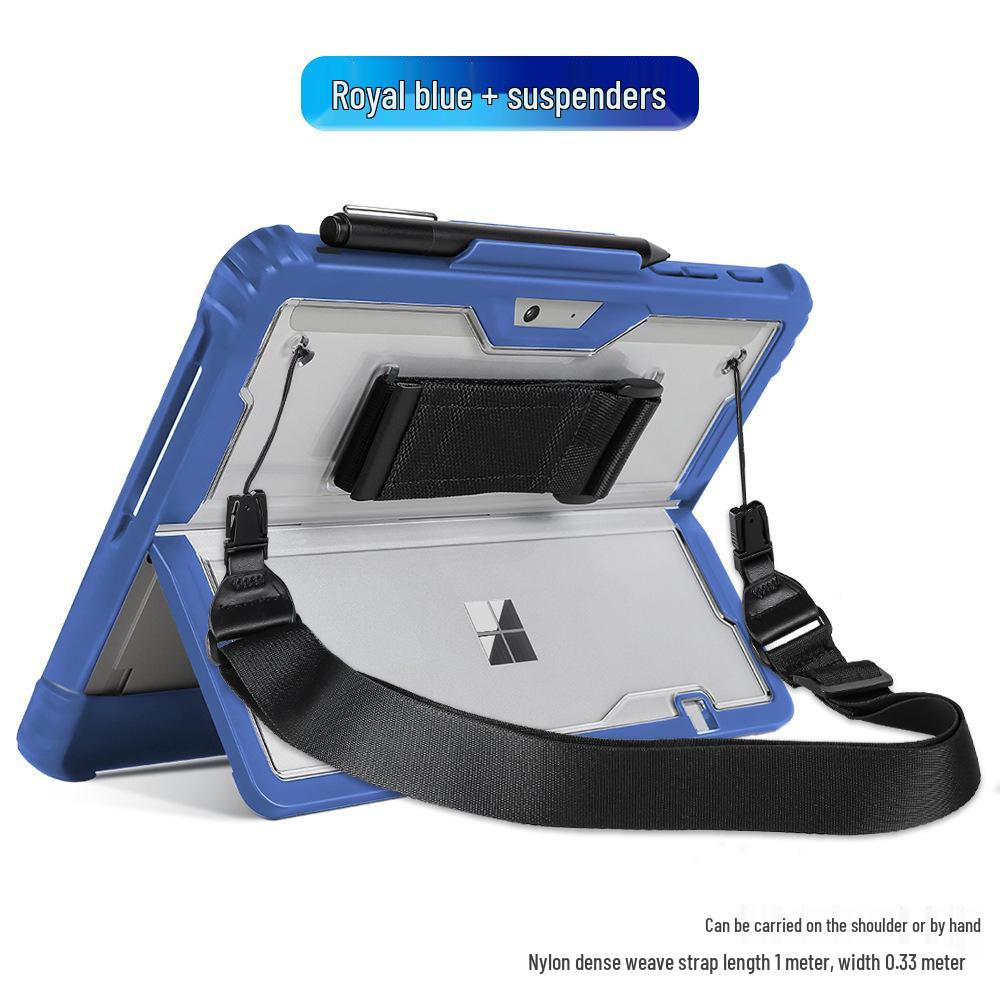 Pro Protective Surface Case: Drop-Proof for Pro Models with Durable Plastic Shell & Go1234 Keyboard Shell