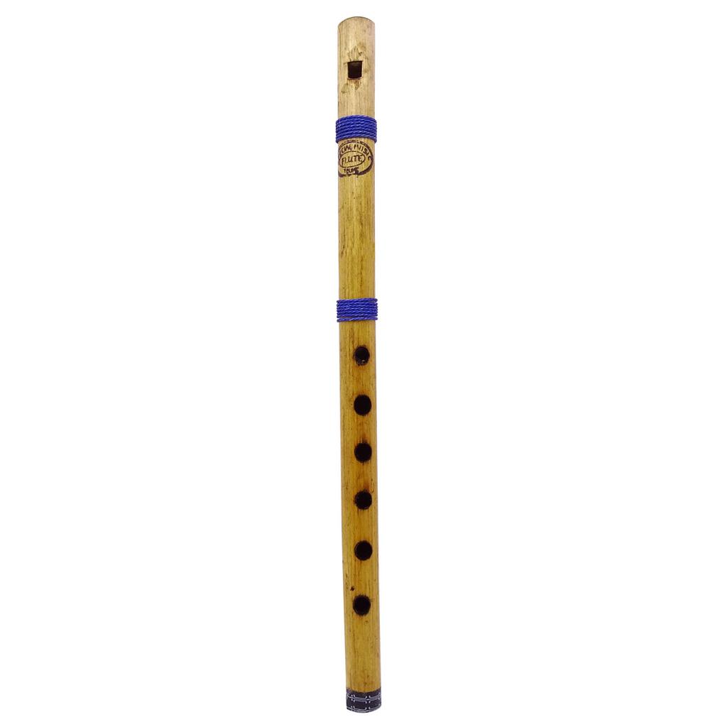 Traditional Handmade Musical Instrument Flute Brown Bansuri Wooden Decor