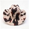 New Cow Pattern Denim Hat Men's and Women's European and American Retro Top Hat Outdoor Mountaineering Sun Protection Hat