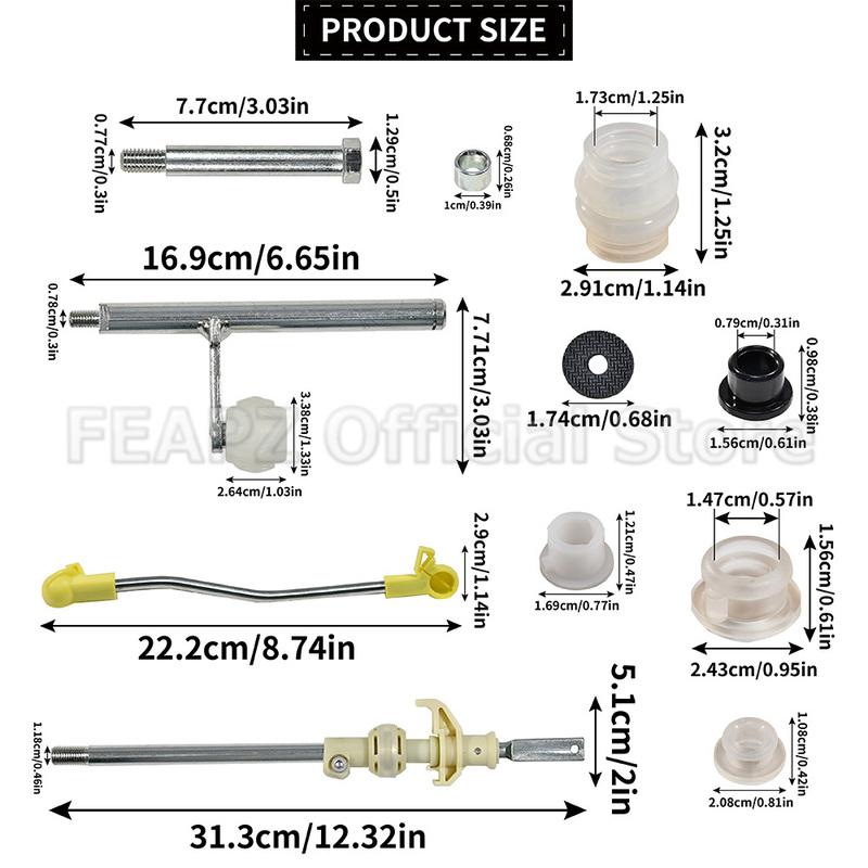 Reparatieset voor Schakelpook Handgeschakelde Versnellingsbak Voor VW Golf Jetta II / MK2 Seat Toledo MK1 191711595 191711190B 191711208A