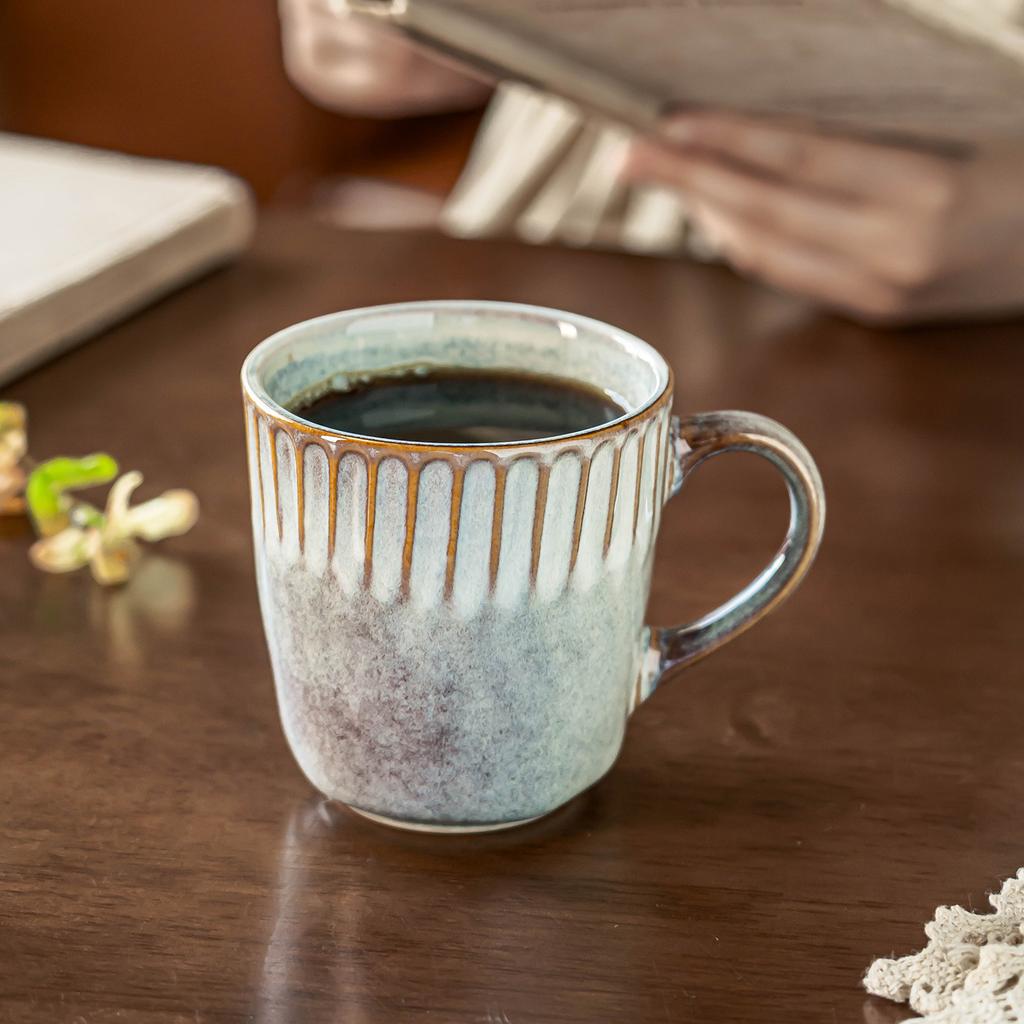 Mug Retro Kiln-Changed Glaze Cup Ceramic Cup Household Japanese Water Cup Teacup Specialty Coffee Cup