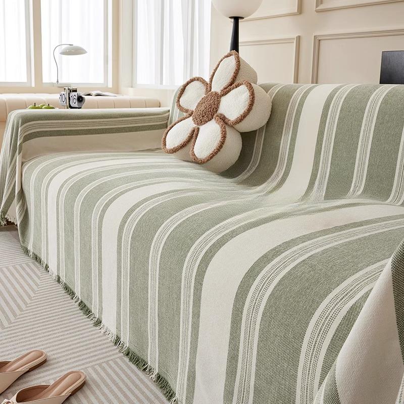 Chenille Sofa Cover Cloth Four Seasons Universal Sofa Cushion Universal Full Covered Armrest Cover Towel Non-Slip Anti-Scratching Seat Cushion