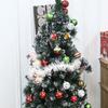 24/6pcs Christmas Ball Xams Tree Hanging Ornaments Red Green Plastic Balls Holiday New Year Party Decoration Hanging Pendant