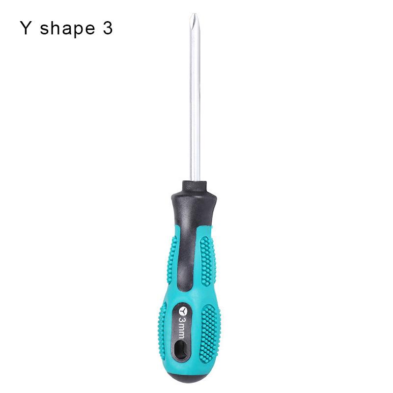 Multipurpose Screwdriver Tool With Non-Slip Handle U-Shaped Y-Shaped Inner Cross Socket Driver Special-Shaped Screw Repair Tools