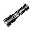 Magnetic Laser Flashlight with Digital Display and Side Light for Outdoor Emergency Repairs