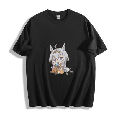 Kurihime Umamusume T-shirt - Elegant Chibi Design Unisex T-shirt