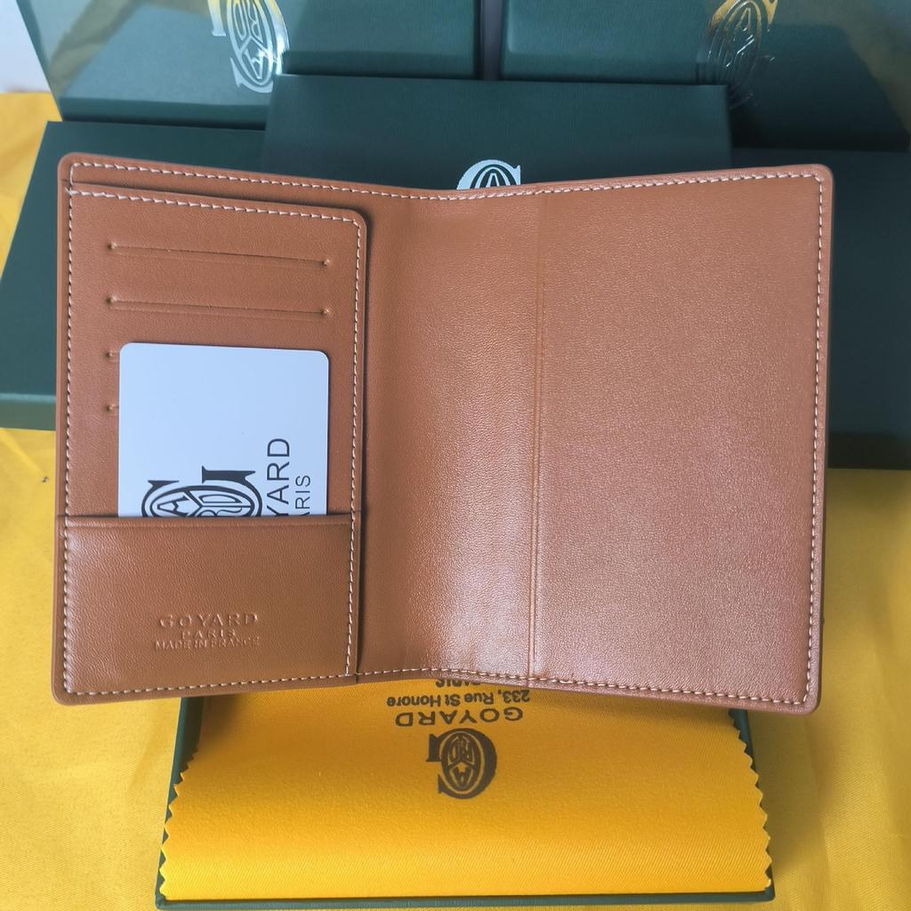 2024 Goya Ultradünner Hahnentritt Reisepass- und Ausweishalter - Koreanischer Modestil