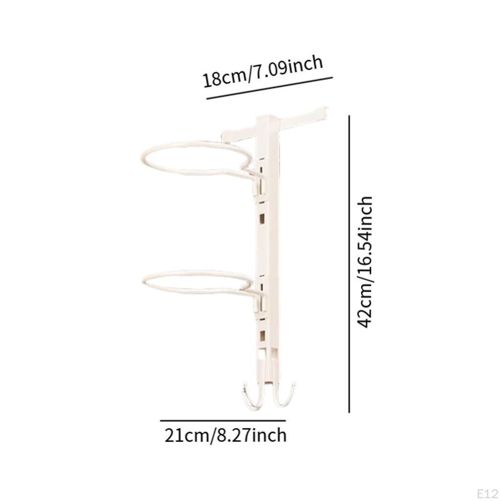 Basketball Ball Storage Rack Adhesion Football Holder Indoor Garage Shelf Organizer for Tool Room