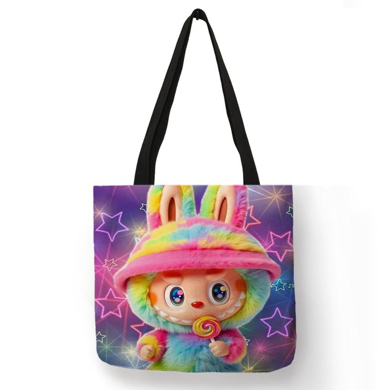 Labubu Trendy Personalized Printed Bag Shopping Bag 5405