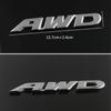 Honda Kofferraum AWD Metall 3D Autoaufkleber Autodekoration Automodifikation