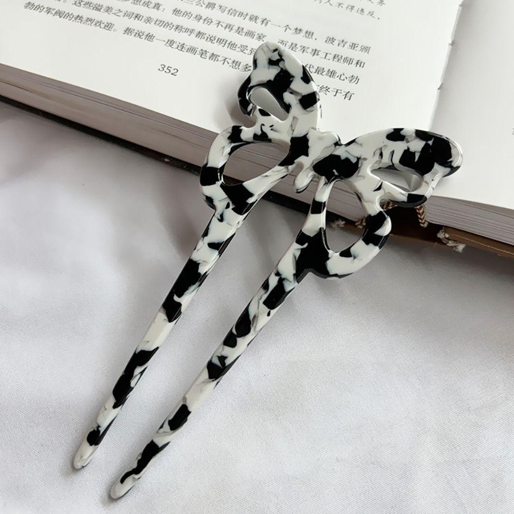 U-Shaped Hairpins Acetate Hair Fork Hair Styling Tools Hair Sticks