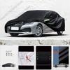 For Toyota Allion Anti-UV Sun Shade Rain Snow Resistant Black Cover Dustproof Car Umbrella Full Car Cover Outdoor Protection