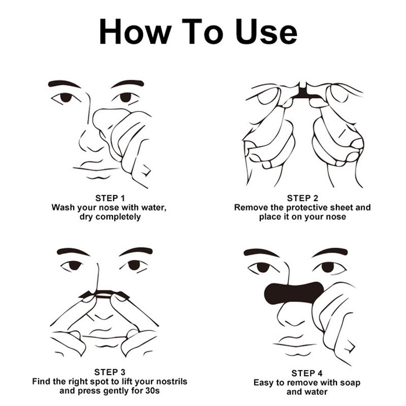 100/50/30/10Pcs Nasal Strips Portable Breathing Nose Patch Right Way Stop Snoring Sleeping Aid Device Easier Breath All Night