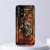 Steampunk Gear Mechanical Soft Case For Samsung Galaxy A15 A14 A13 A12 A55 A54 A53 A52 Phone Cover A35 A32 A33 A25 A23 A22 A05S