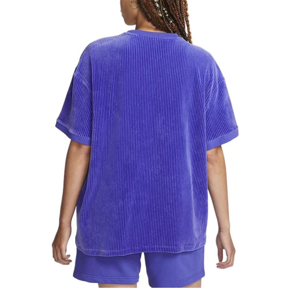 Nike Drop Shoulder Sleeve T Shirt Women's Blue DQ5946-430