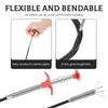 3cm Spring Pipe Dredging Tools Drain Snake Drain Cleaner Sticks Clog Remover Cleaning Household for Kitchen Bending Sink Tool