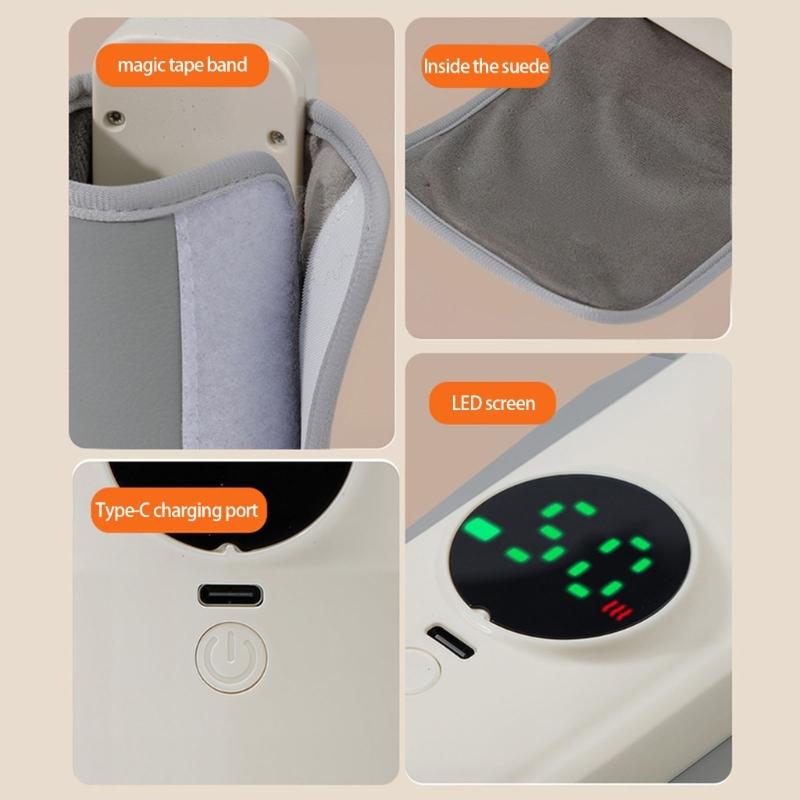Compact USB Powered 2000mAh Baby Bottle Warmer with Intelligent Temperature Control Energy Efficient for Travel Use