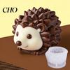 Silicone Baking Mold Mousse Cake 3D Hedgehog for Jelly Easy Demould Tray Chocolate Pudding Non-Stick Oven Freeze Pan Dessert Non-stick