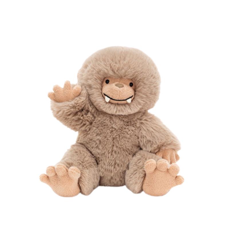 JELLYCAT Mythical Animals Series Bigfoot Awa Jellycat Character Doll Plush Doll 32cm Tall