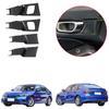 ABS Imitate Carbon Fiber Interior Handle Bowl Cover For Honda Civic 11th +