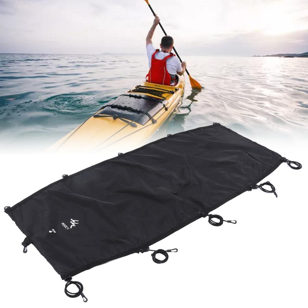 Kayak Cockpit Drape Cover Waterproof Cockpit Cover Kayak Canoe Cockpit Accessories for Boating