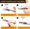 Screw Holder Drill Bit Phillips Anti-Drop Screwdriver Bit Fixing Clamp Set Suitable for Electric Drills Adapter Tool DIY Repair