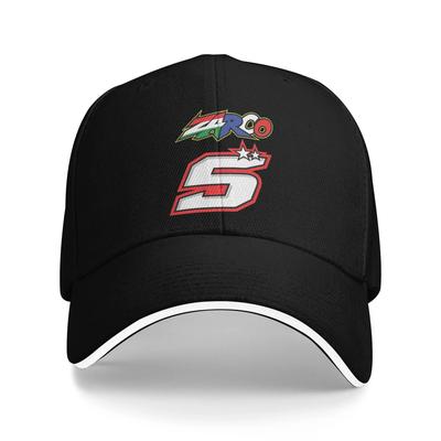 Letní 2025 Č. 5 Johann Zarco Moto Baseballová čepice Venkovní Posilovna Stylový Potisk Slunce Hip Hop Čepice Unisex-Dospívající Vysoce Kvalitní Čepice