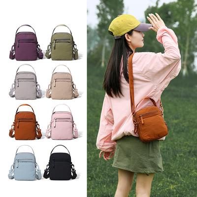 Bolsa de Moedas Multicamadas para Celular Bolsa de Mão de Grande Capacidade Bolsa de Ombro Feminina