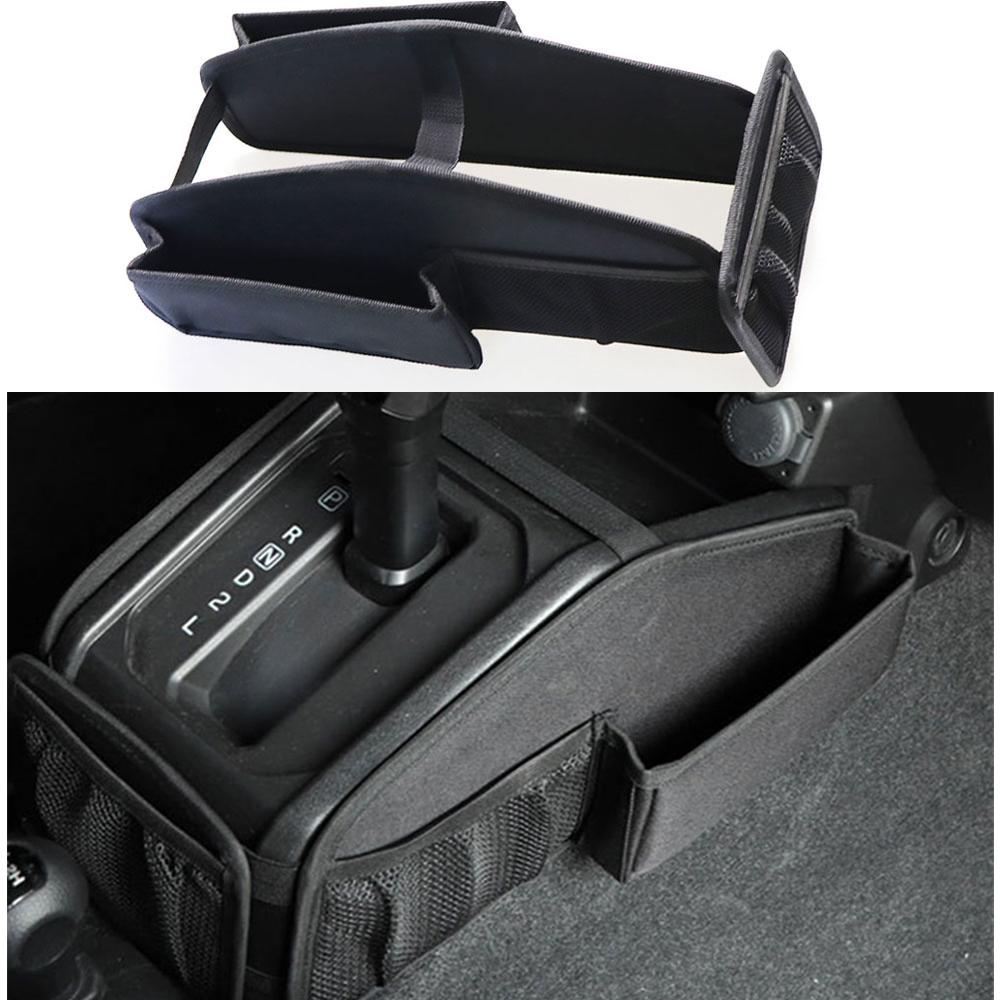 Car Gear Shift Storage Bag Organizer Tray Container for Suzuki Jimny 2019-2025 JB64 JB74 Stowing Tidying Interior Accessories