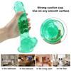 Dildo RUNYU Realistic Female Toys Suction Cup Green Male Dick Female Adult Sex Toys for Woman