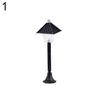 1Pc Creative Resin Street Lamp Model Garden Dollhouse Miniature Landscape Decor