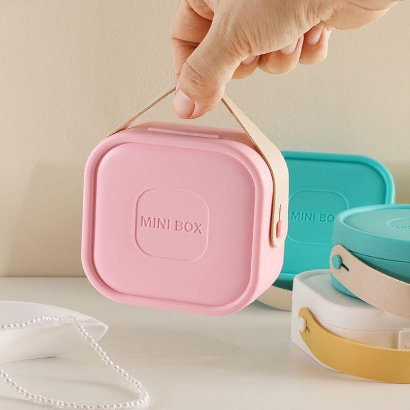 Boîte de rangement portable pour bijoux Organisateur de voyage Étui à bijoux Rangement PP Boucles d'oreilles Collier Bague Organisateur d'exposition pour bijoux