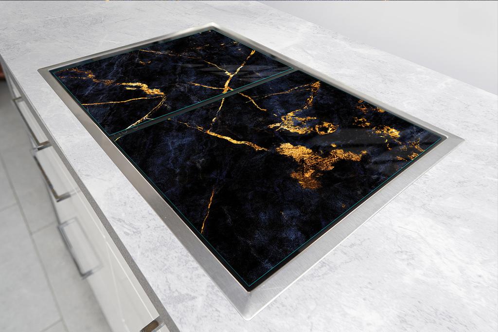 PLACA PROTECTORA DE CRISTAL PARA COCINA 90x52 MÁRMOL