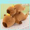 Capybara Plush Lounge Pillow Cozy Bedrest Companion Snuggle Sleep Toy Stuffed