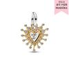 Radiant Heart Double Dangle Charm 764141c01