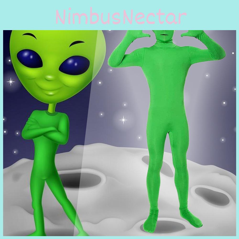 Außerirdisches Wesen ET Kostüm für Bühnenauftritt in Milchseide für Kinder unter 17 Jahren