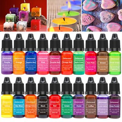 Sapone Colorante Compatto Pratico 10ml Eccellente Saturazione Liquido Colorante Candela Tintura Aromaterapia Pigmento