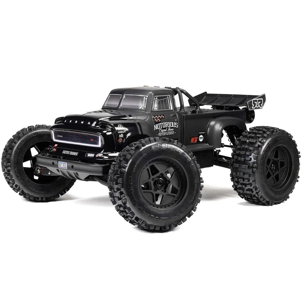 ARRMA 1/8 NOTORIOUS 6S V6 4X4 BLX BrushlessOff-road Vehicles Stunt Truck RTR RC Electric Remote Control Model Car