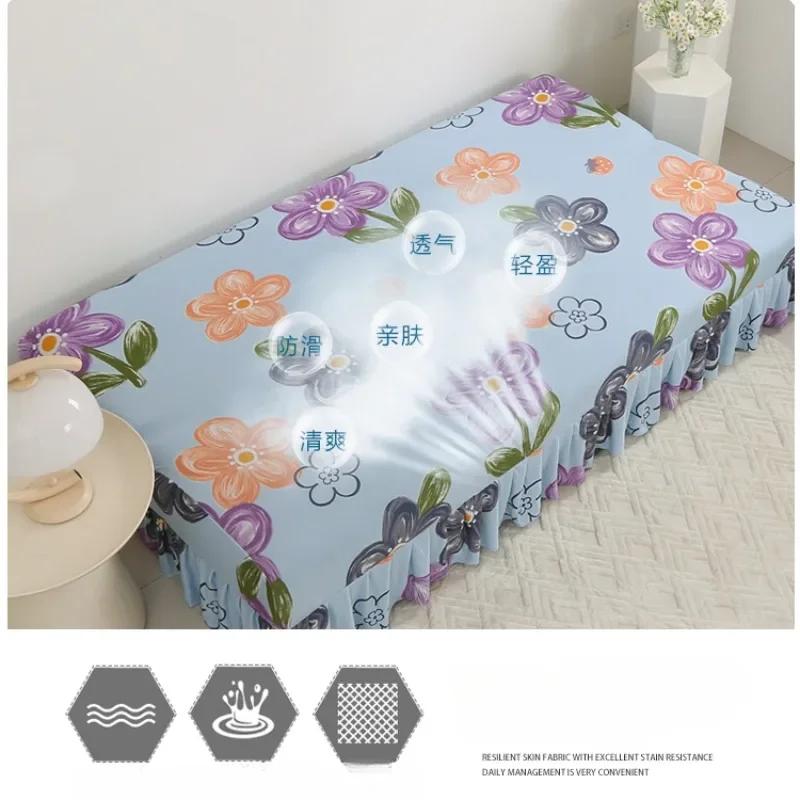 Elastic Sofa Bed Cover Armless Sofa Protector Home Decoration Couch Cover Simple Style Couch Slipcover Housses De Canapé