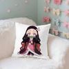NNezukos KKamados Case Plush Fabric Soft Pillowcase Double Sided Print Cushion Cover Household Gifts