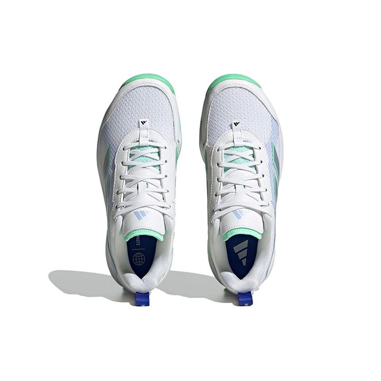 adidas Avaflash Low White Pulse Mint Женские кроссовки Cloud-White Silver-Metallic HP5272 — фото 4