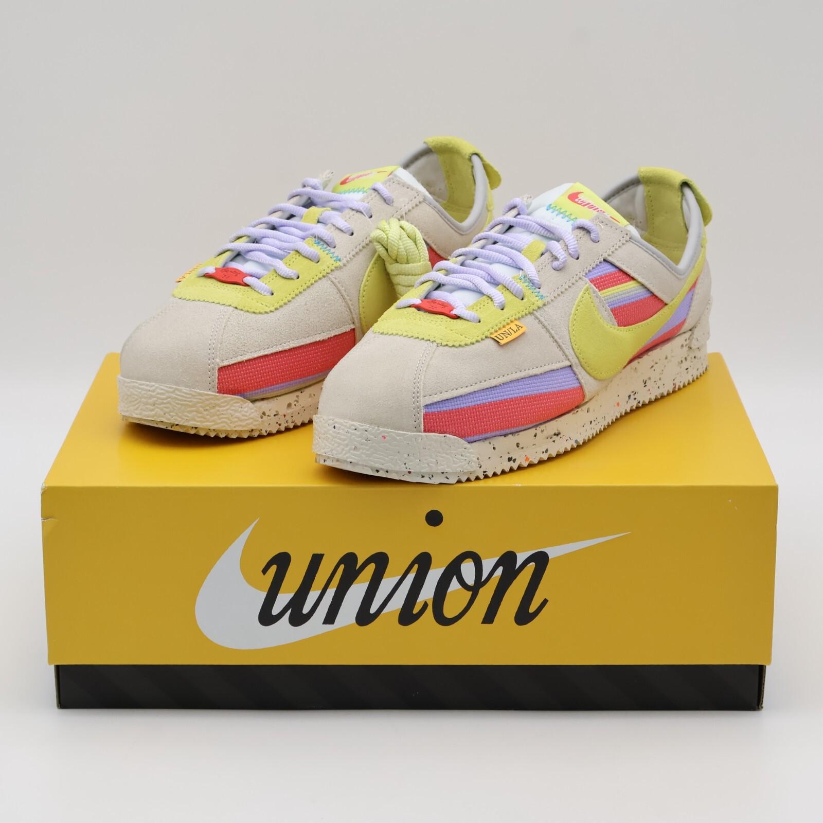 DR1413-100 Union Nike Cortez Lemon Frost